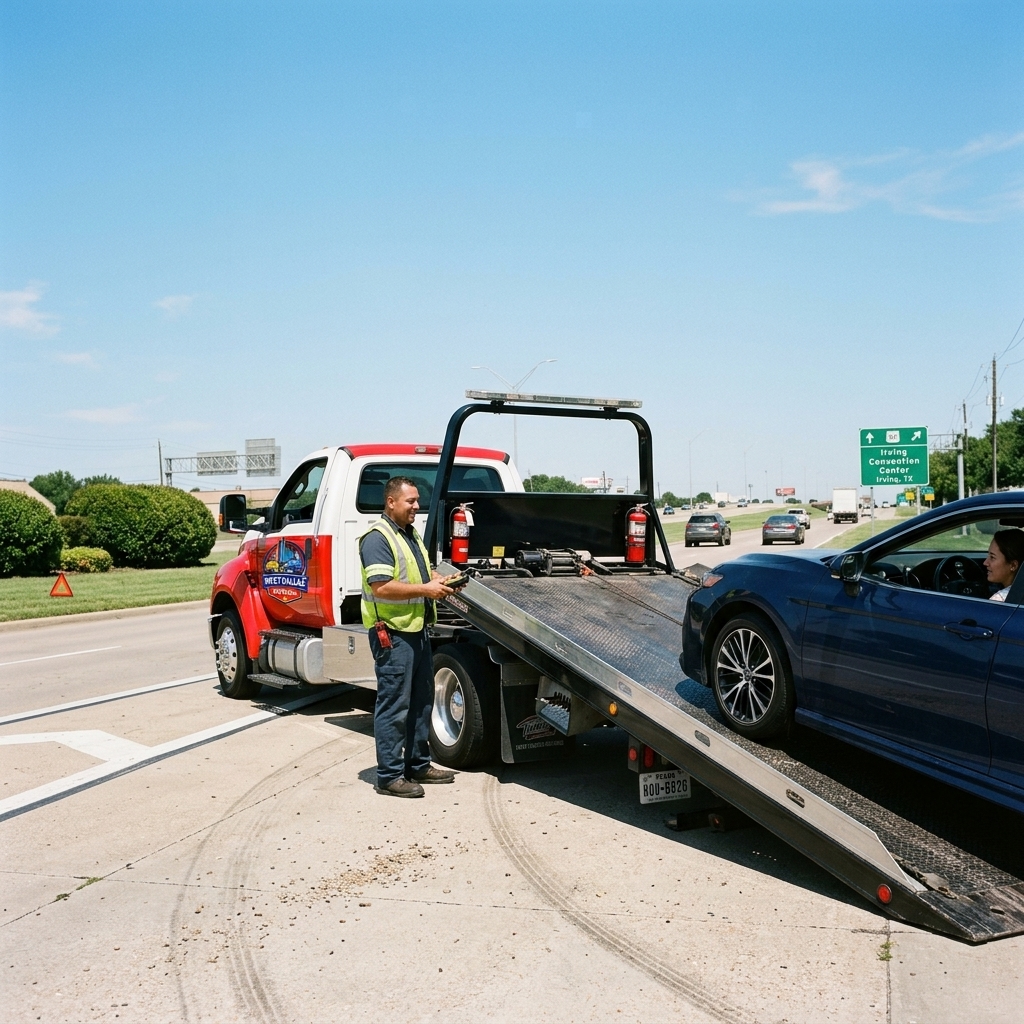Towing cost in Irving TX